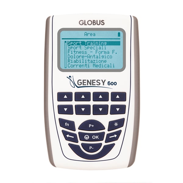 Genesy 600 electrostimulator with four channels and 149 programs: perfect for the most demanding professionals
